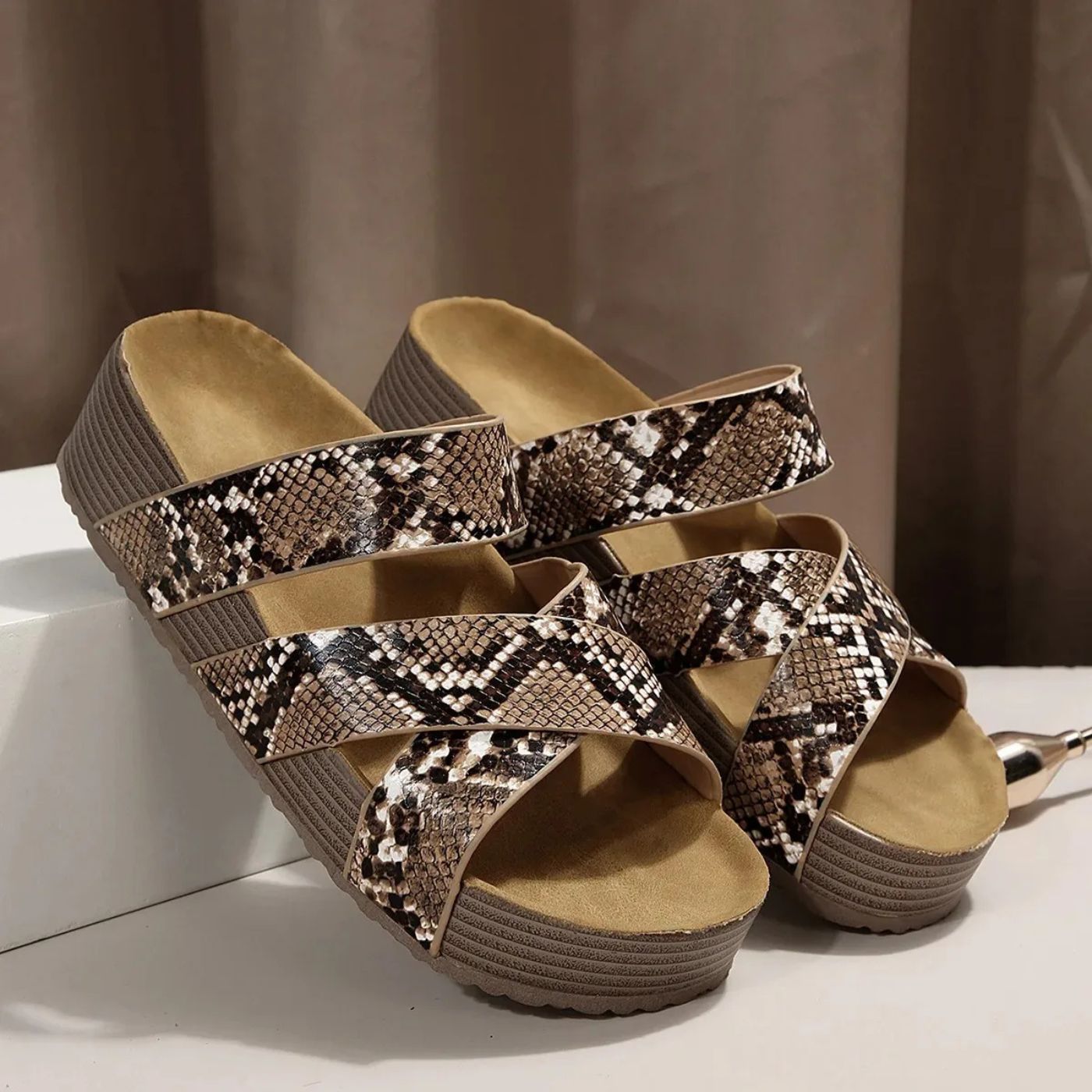 Abigail™ – Orthopädische Lederriemensandalen 6