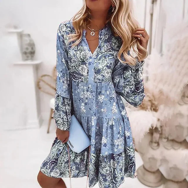 Eira - Bedrucktes Boho-Kleid 5