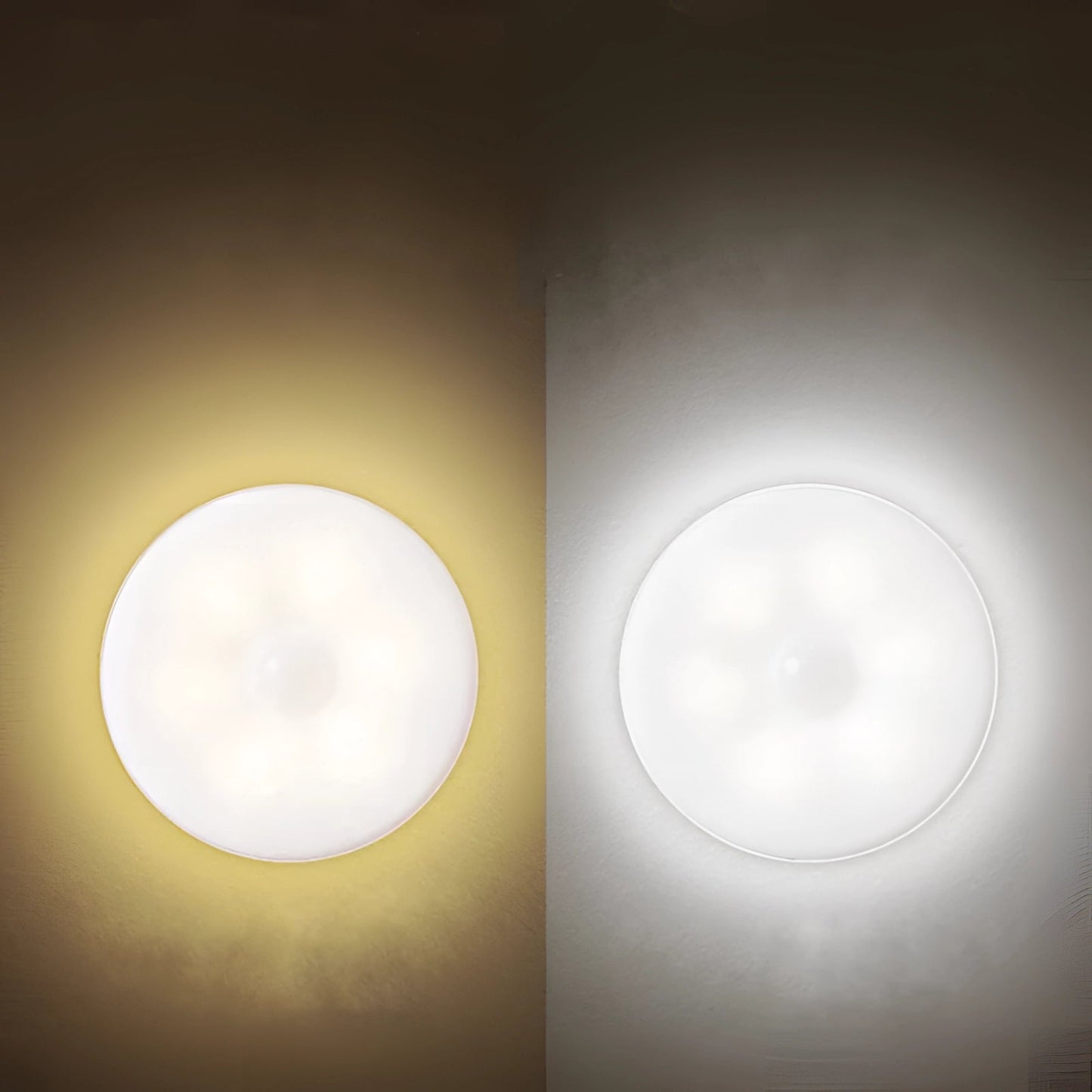 LED-Bewegungsmelderleuchte – kabellos, wiederaufladbar, energieeffizient