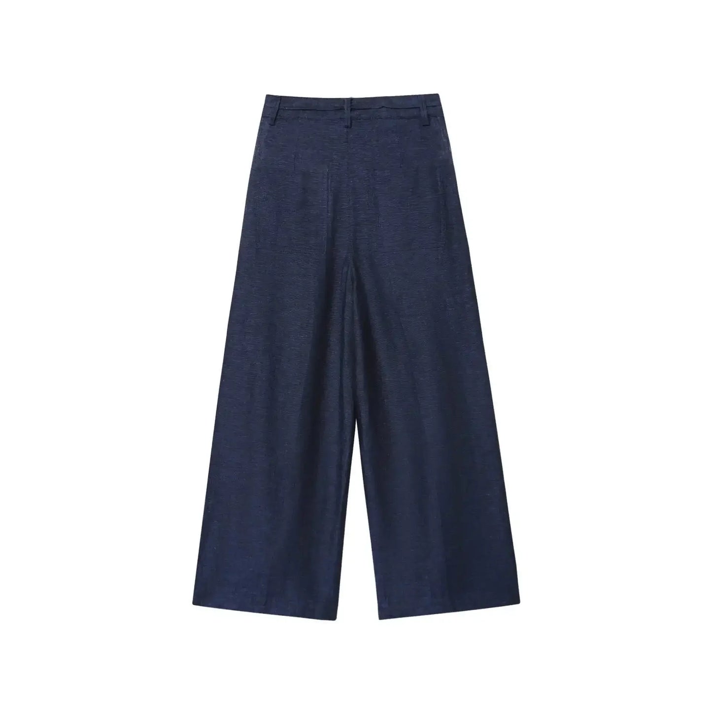 Damski zestaw dwuczęściowy | Regular Fit | Kamizelka bez rękawów i szerokie spodnie | Nowoczesny styl smart casual