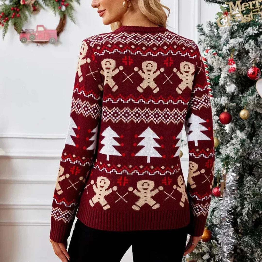 Weihnachtspullover für Damen | Warm, fröhlich und voller festlicher Stimmung 1