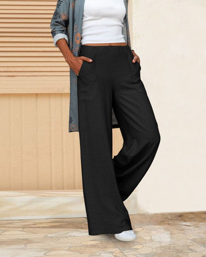 Pantalon femme coupe ample | Jambe fluide