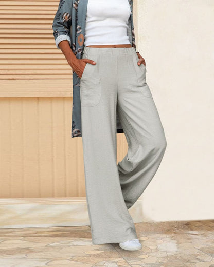 Pantalon femme coupe ample | Jambe fluide