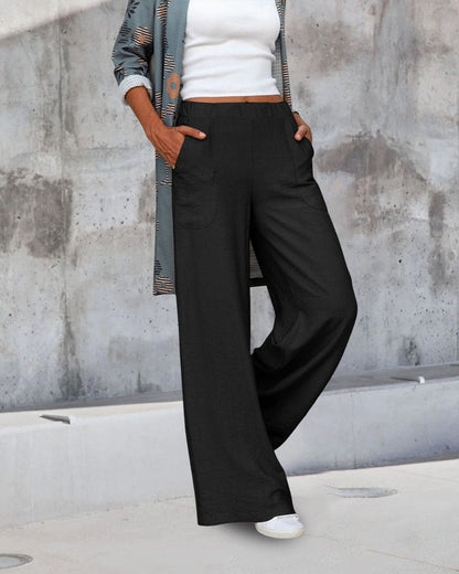 Pantalon femme coupe ample | Jambe fluide