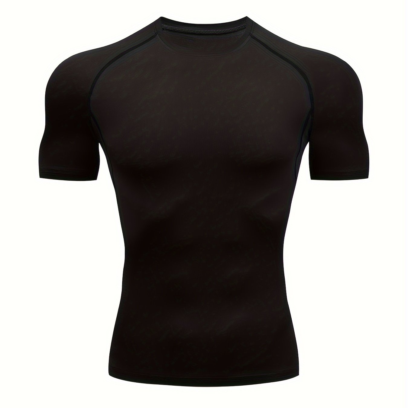 Herren Fitness T-Shirt | Körpernahes Kurzarmshirt | Schmale Silhouette | Moderner Sportlook