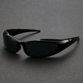 Herren Sonnenbrille | Schmale Wraparound Passform | Sportliches Rahmendesign | Freizeit Outdoor Look
