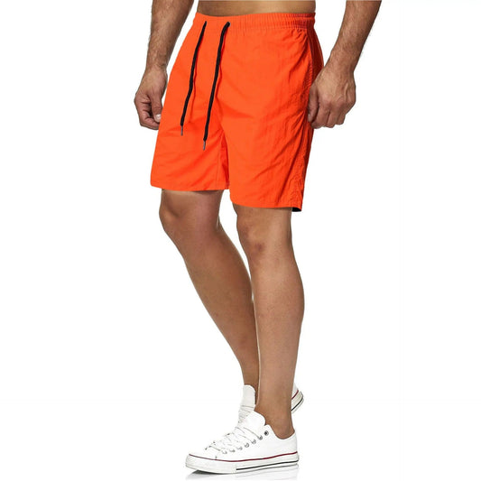 Pantaloncini da uomo con coulisse tinta unita | Basic