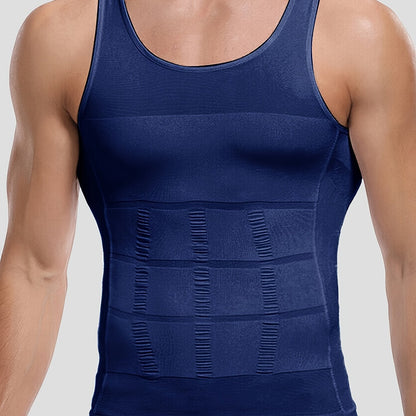Herren Kompressions Tank Top mit schmaler Passform und Shapewear Effekt | Body Shaper