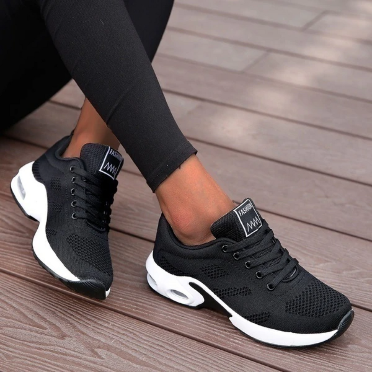 Damen Schnür Sport Sneaker | Freizeit