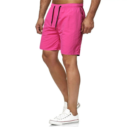 Pantaloncini da uomo con coulisse tinta unita | Basic