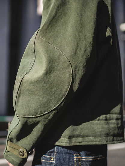 Herren Utility Jacke | Militärisch Inspirierter Kurzmantel | Strukturierte Passform | Klassischer Freizeitstil