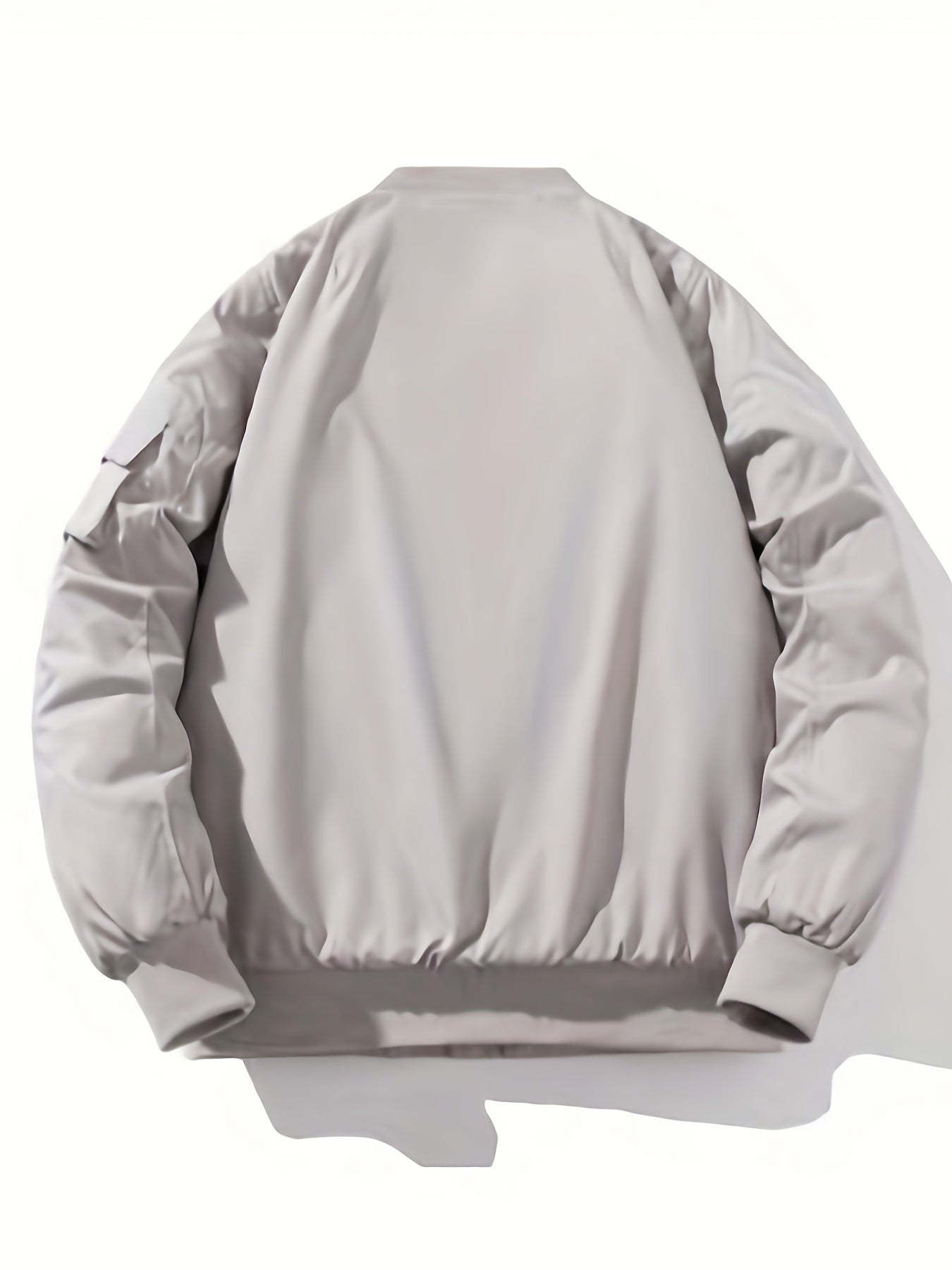 Veste bomber homme avec capuche | Coupe confortable avec fermeture éclair | Design à capuche superposée | Look décontracté streetwear