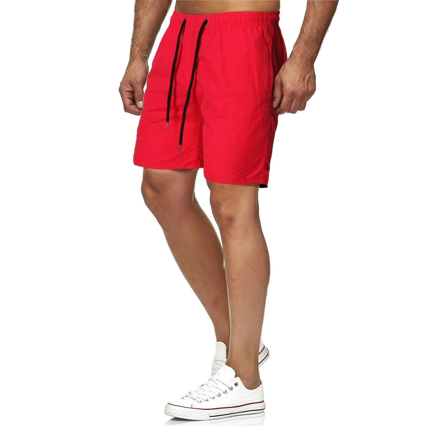 Pantaloncini da uomo con coulisse tinta unita | Basic