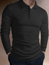 Mateusz | Polo da uomo slim fit a maniche lunghe