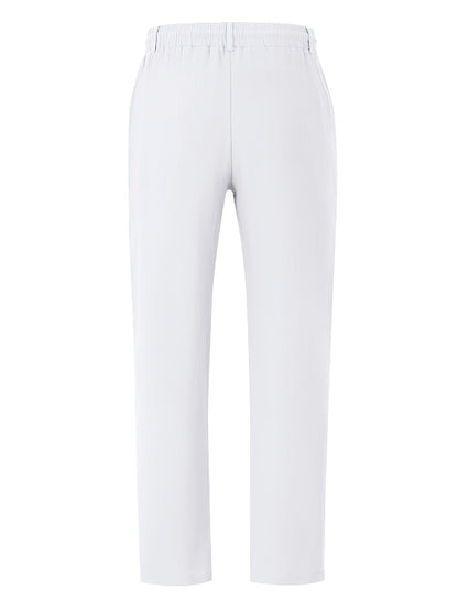 Herrenhose | Regular Fit Hose mit Geradem Bein | Kordelzugbund | Lässiger Sommerstil
