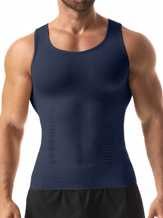 Herren Shape Tanktop | Körpernahes Ärmelloses Oberteil | Definierte Silhouette | Moderner Alltagslook