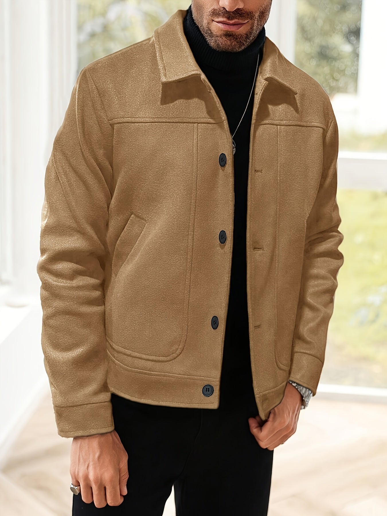 Benno | Übergangsjacke mit Knopfleiste