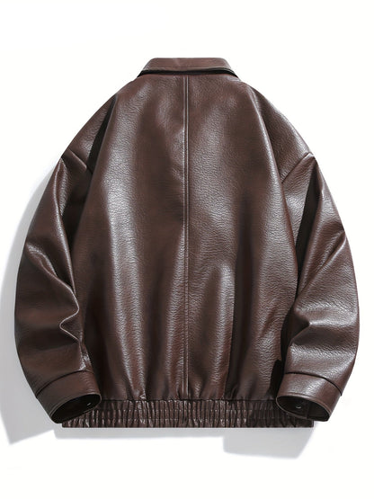 Maillard | Veste de motard en simili cuir