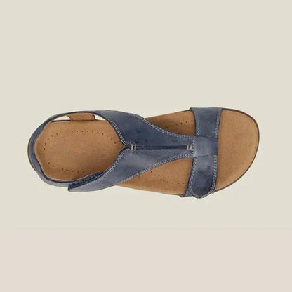 Damen Sandalen mit Offener Spitze und Verstellbaren Riemen | Casual