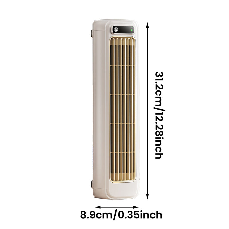 Raffrescatore d'aria 3-in-1 senza fili con batteria e nebulizzatore spray