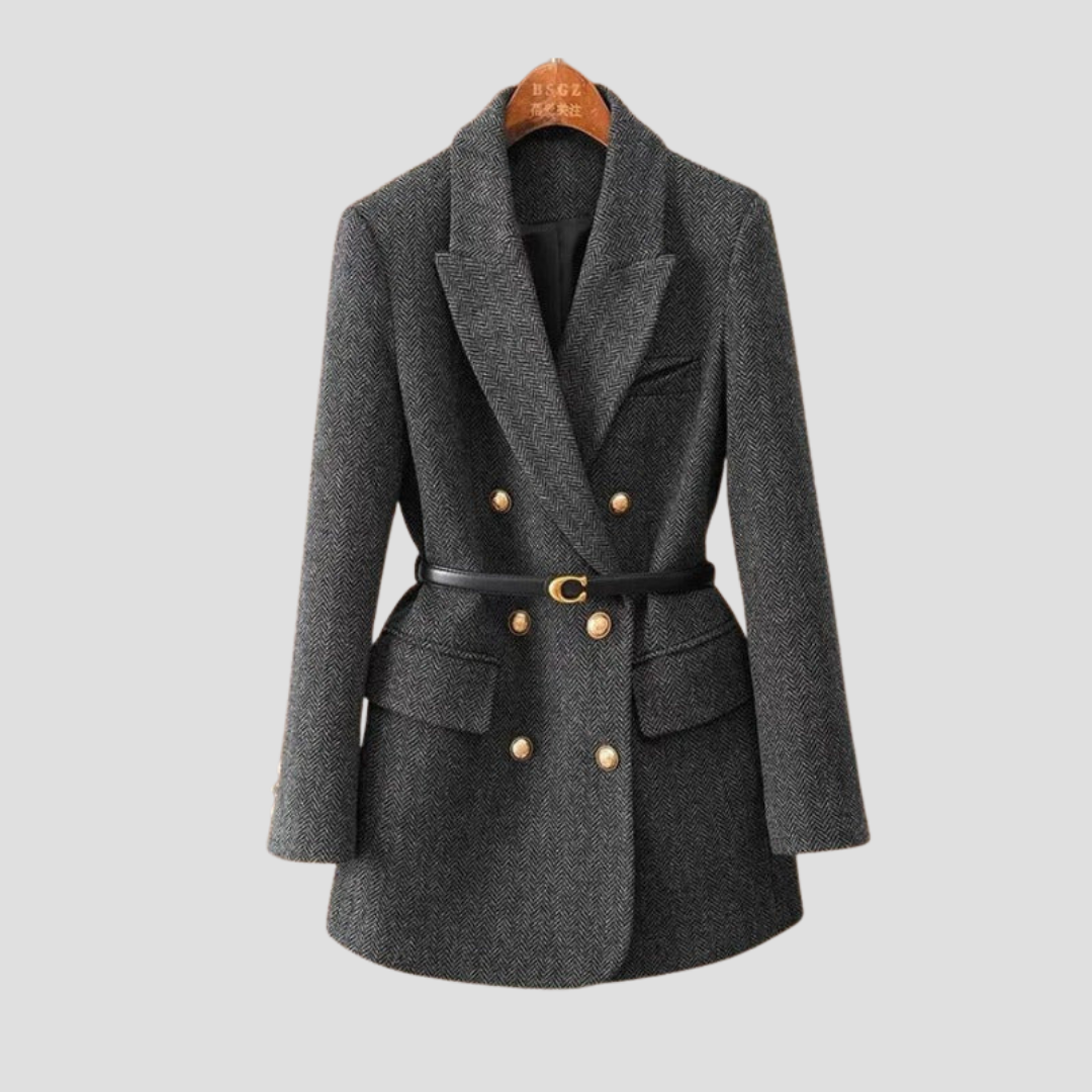 Aurora | Zweireihiger Tweed