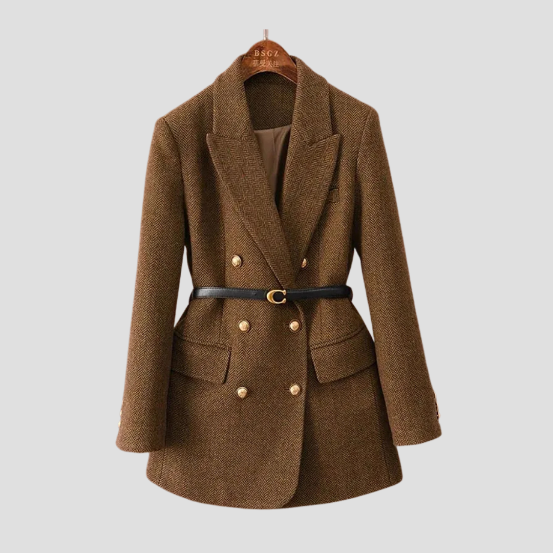 Aurora | Zweireihiger Tweed