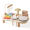 Baby-Musiktisch mit Schlagzeug und Xylophon