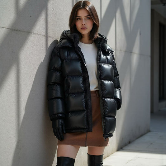 Beheizte Daunenjacke für Damen | Winter