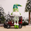 Beleuchtetes Weihnachts-Zwerg-Plüschtier-Set – Nordische Tomte-Weihnachtsdekoration mit langen Beinen