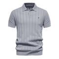 Benles | Stylish Stripe Poloshirt Gestrickt 1