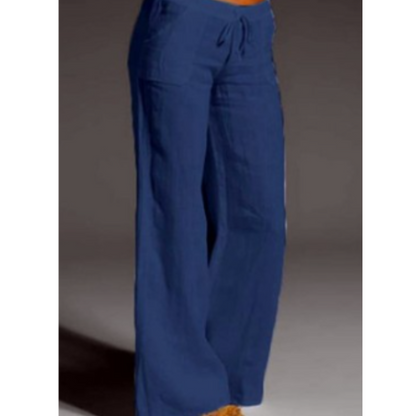 Aneta | Pantaloni da donna a gamba larga