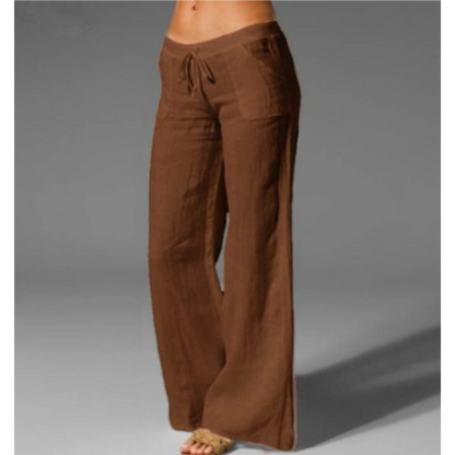 Aneta | Pantaloni da donna a gamba larga
