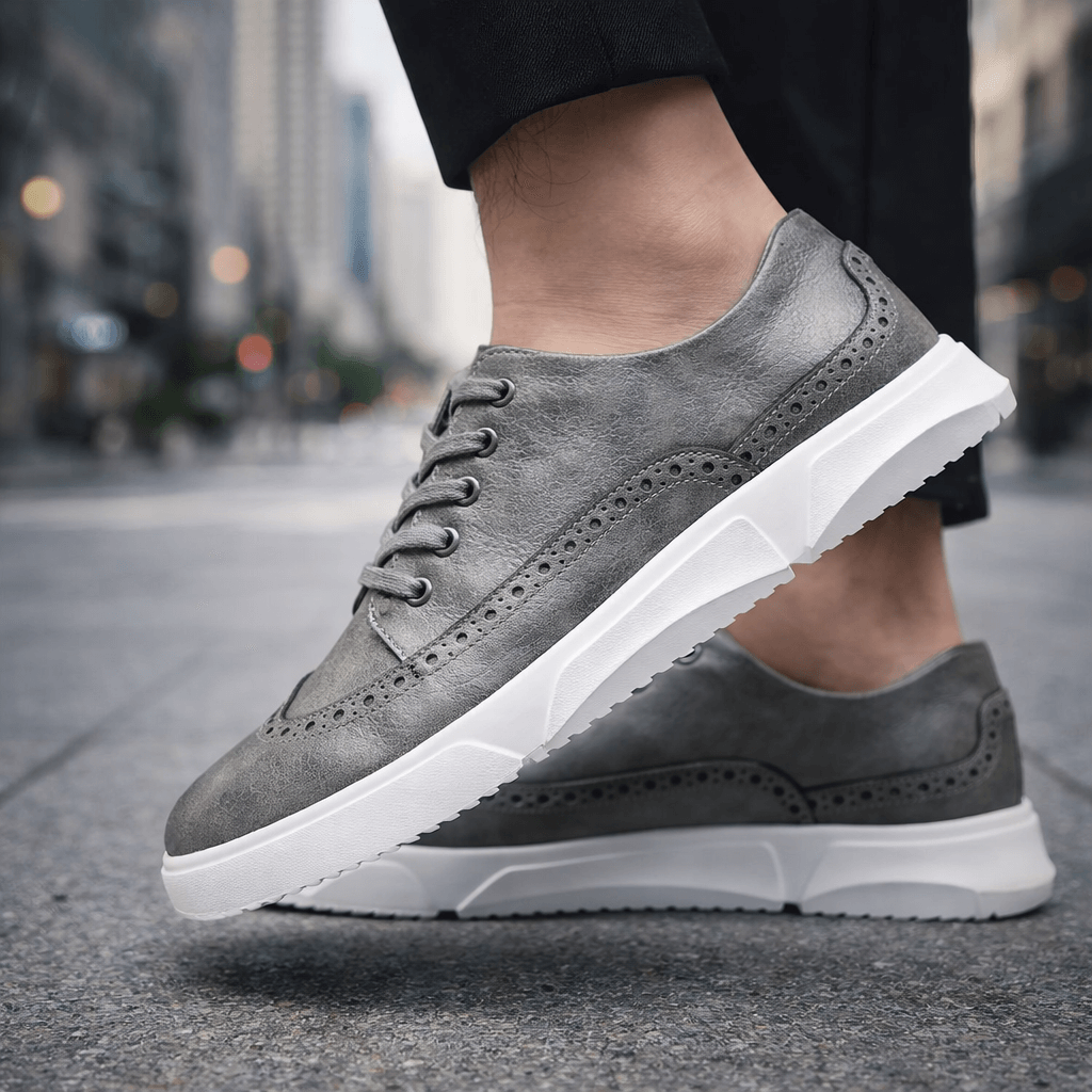 Calver Leder Brogue Sneakers 8