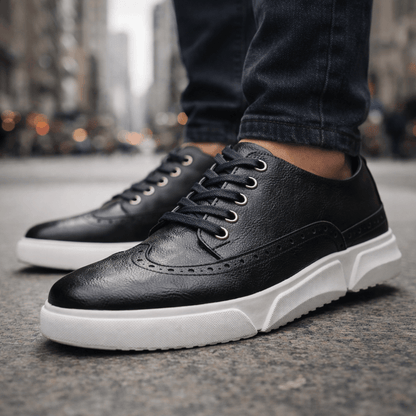 Calver Leder Brogue Sneakers 9