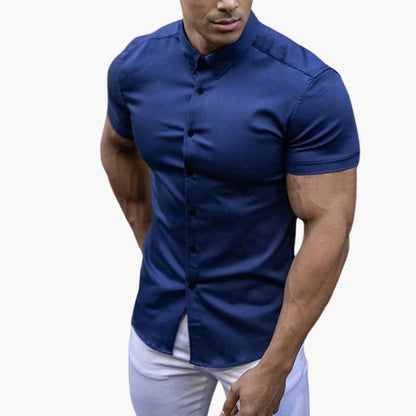 Marcel | Slim Fit košile s krátkým rukávem