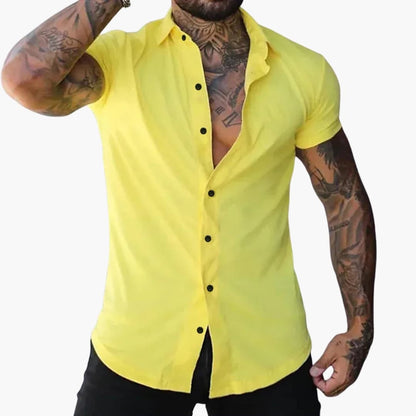 Marcel | Slim Fit košile s krátkým rukávem