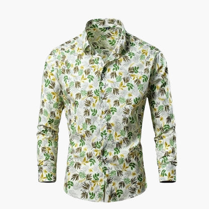 Kian | Cămașă casual pentru bărbați cu model floral
