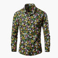 Kian | Herren Freizeithemd mit Blumenmuster