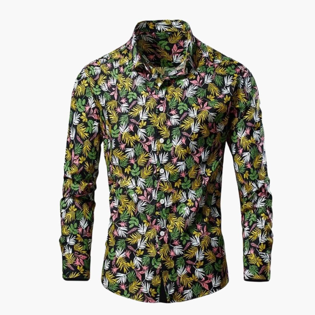 Kian | Cămașă casual pentru bărbați cu model floral