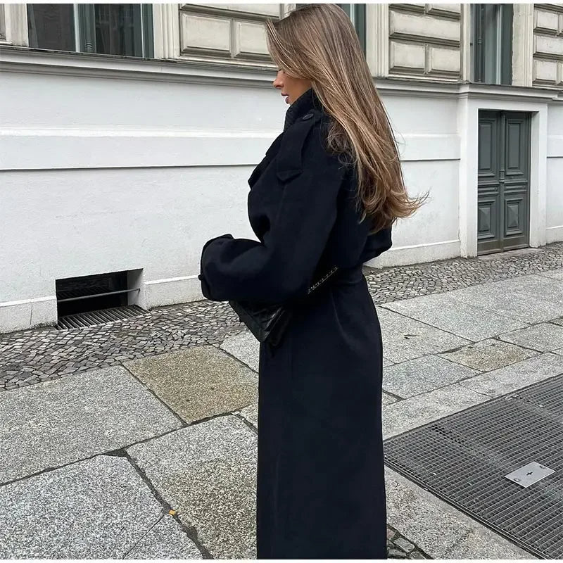 Cheri | Zweireihiger Damen-Trenchcoat 4