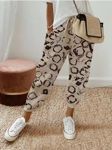 CozyFlex | Lässige Damen Hose mit Kordelzug | Gerades Bein & Verkürzt 9