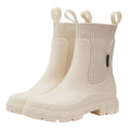 Damen-Schlupfstiefel bis zur Wade mit dicker Sohle 0