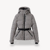 Damen-Steppjacke mit Karomuster | Taille 0