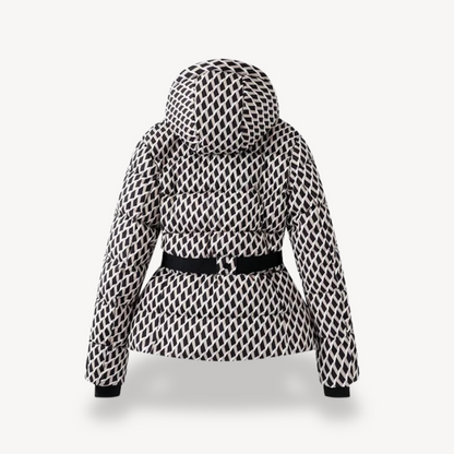 Damen-Steppjacke mit Karomuster | Taille 1