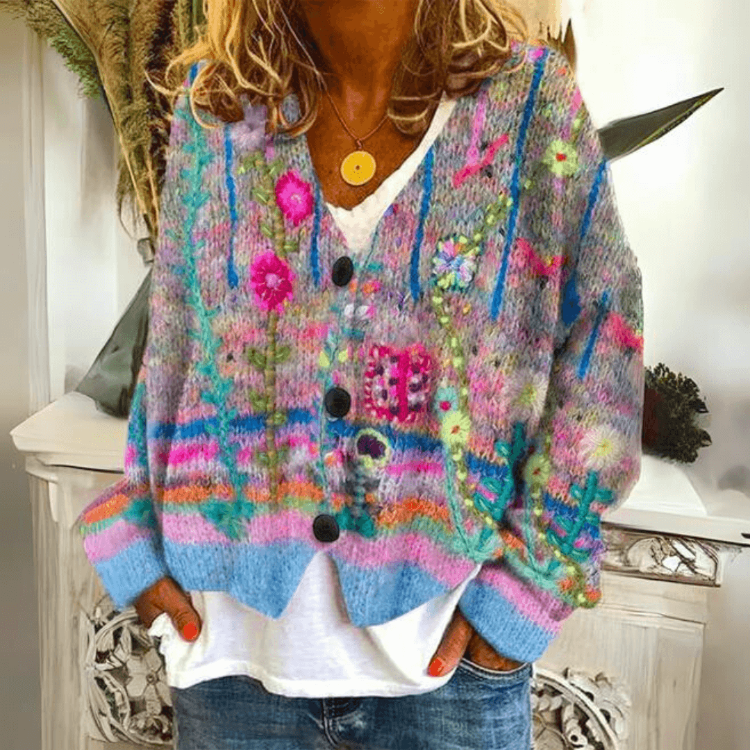 Damen-Strickcardigan aus Kaschmir | Kaschmir-Stil 0