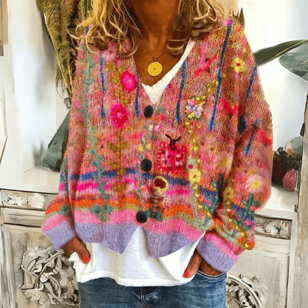 Damen-Strickcardigan aus Kaschmir | Kaschmir-Stil 2