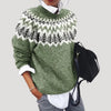 Damen-Weihnachtspullover im Fair-Isle-Muster, Winterstrick 0