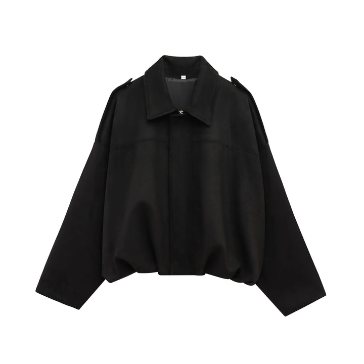 Damen Bomberjacke aus Wildleder 