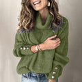 Damenpullover | Turtleneck Pullover für Herbst und Winter