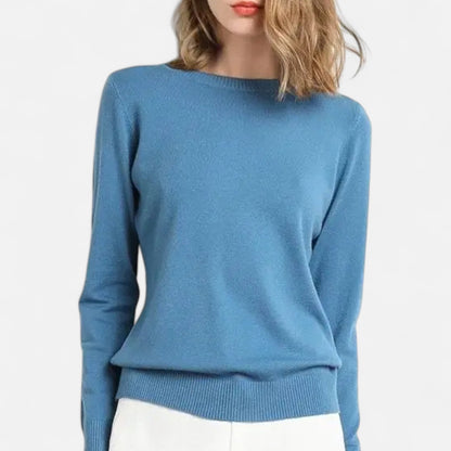 Dorevelle | Damenpullover aus Merinowolle – Zeitlose Eleganz mit Rundhalsausschnitt 16